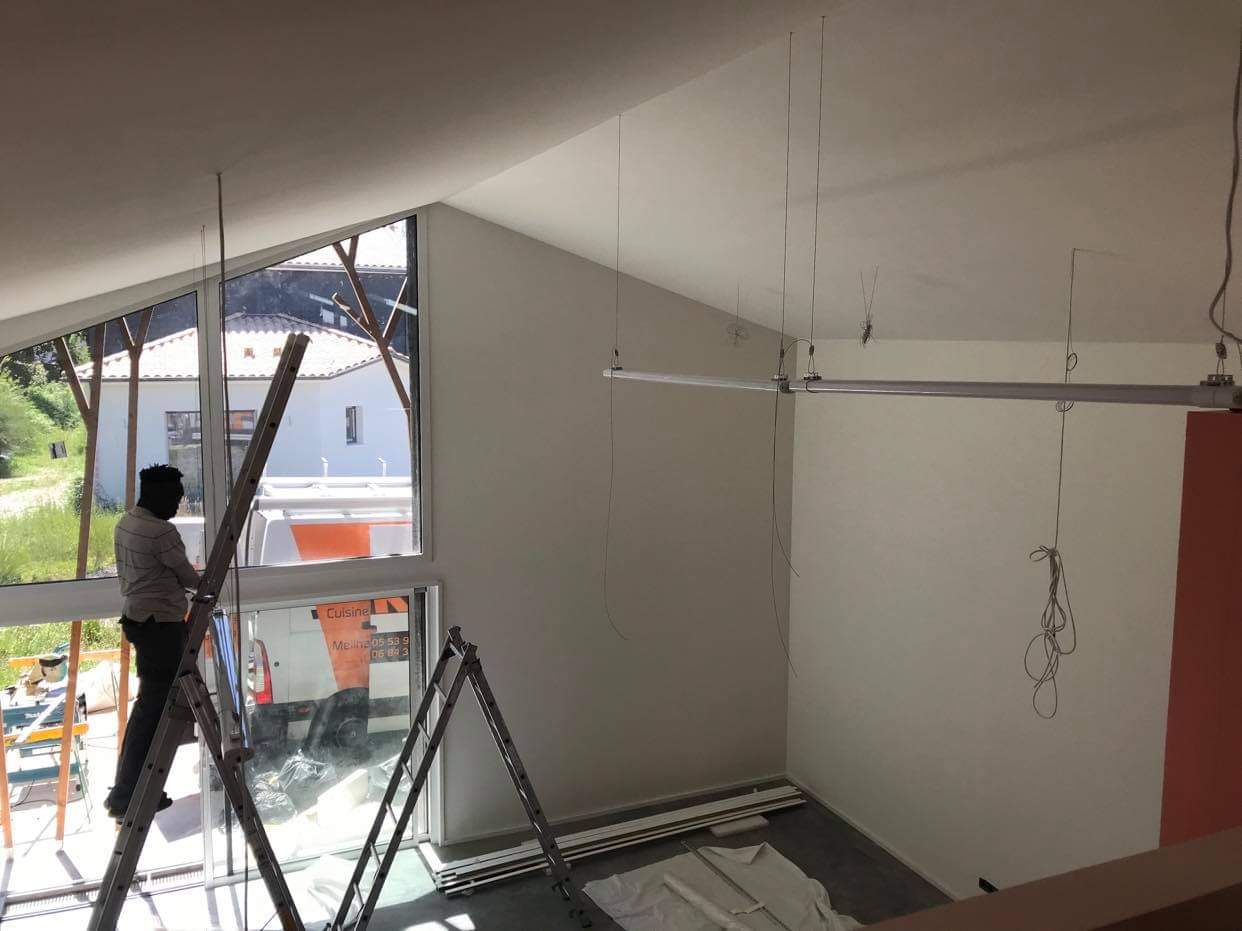 éclairage maison ossature bois Bassin d’Arcachon